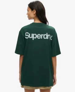 Oversized Core Logo City T-Shirt