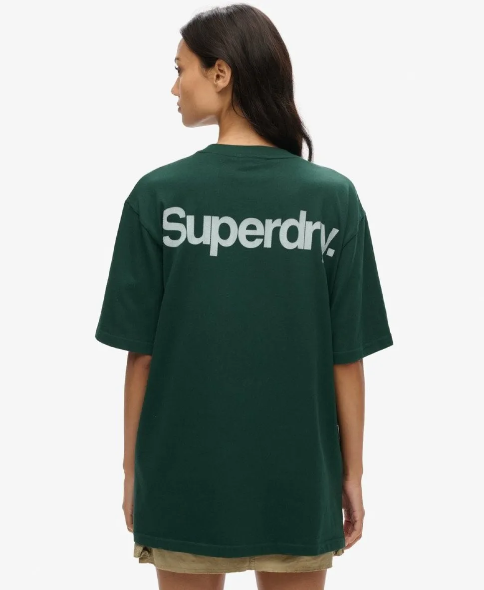 Oversized Core Logo City T-Shirt