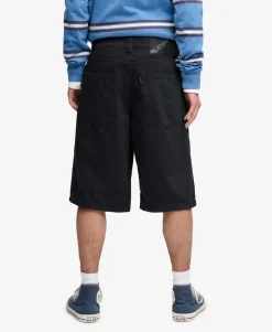 Oversized Five Pocket Twill Shorts