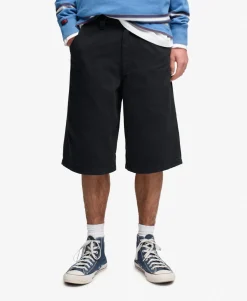 Oversized Five Pocket Twill Shorts
