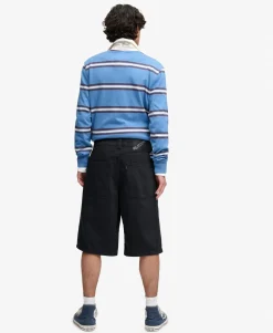 Oversized Five Pocket Twill Shorts