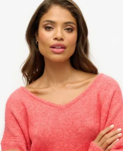 Oversized V Neck Jumper