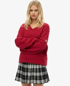 Oversized V Neck Jumper