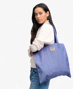 Oxford Stripe Tote Bag