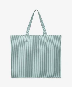 Oxford Stripe Tote Bag