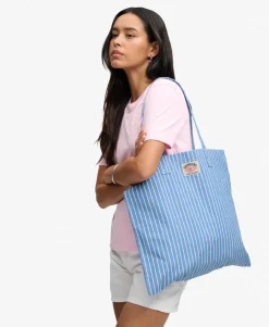 Oxford Stripe Tote Bag