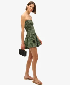 Paisley Print Mini Skirt
