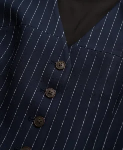 Pinstripe Waistcoat