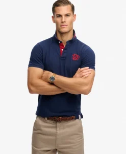 Pique Monogram Polo Shirt