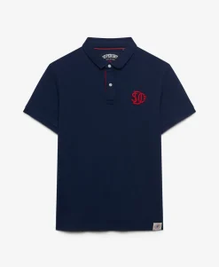 Pique Monogram Polo Shirt