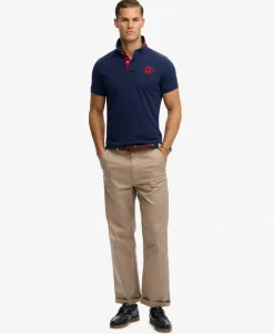 Pique Monogram Polo Shirt