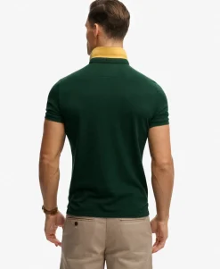 Pique Monogram Polo Shirt