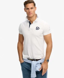 Pique Monogram Polo Shirt