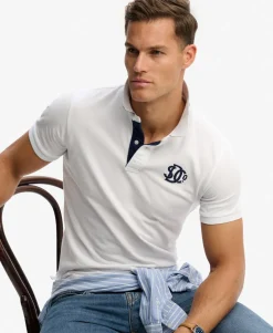 Pique Monogram Polo Shirt