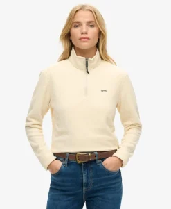 Polar Fleece Cropped Half Zip