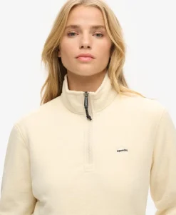 Polar Fleece Cropped Half Zip