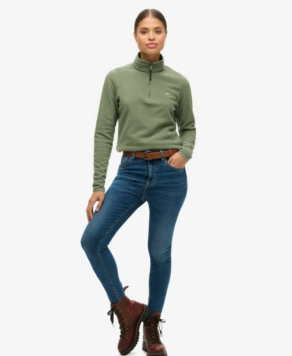 Polar Fleece Half Zip Jumper