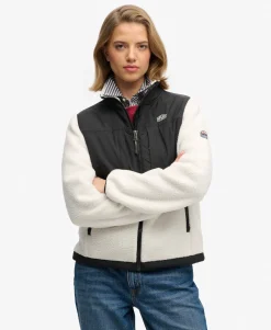 Polar Fleece Hybrid Trekker Jacket