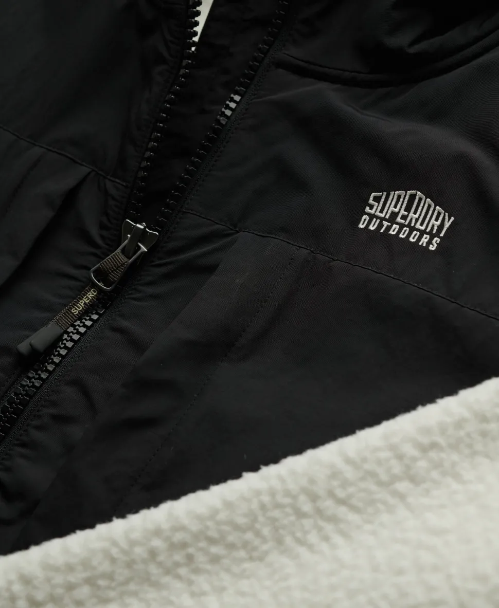 Polar Fleece Hybrid Trekker Jacket