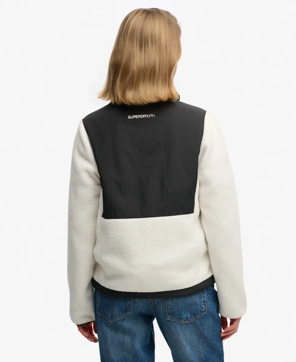 Polar Fleece Hybrid Trekker Jacket