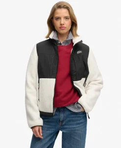 Polar Fleece Hybrid Trekker Jacket