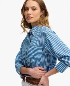 Poplin Relaxed Long Sleeve Shirt