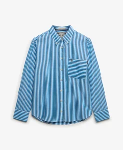 Poplin Relaxed Long Sleeve Shirt