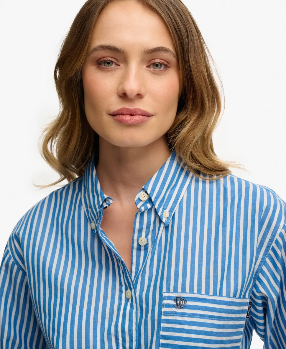 Poplin Relaxed Long Sleeve Shirt