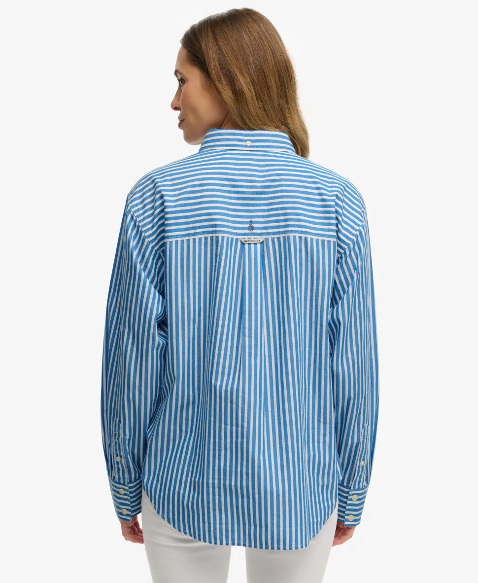 Poplin Relaxed Long Sleeve Shirt