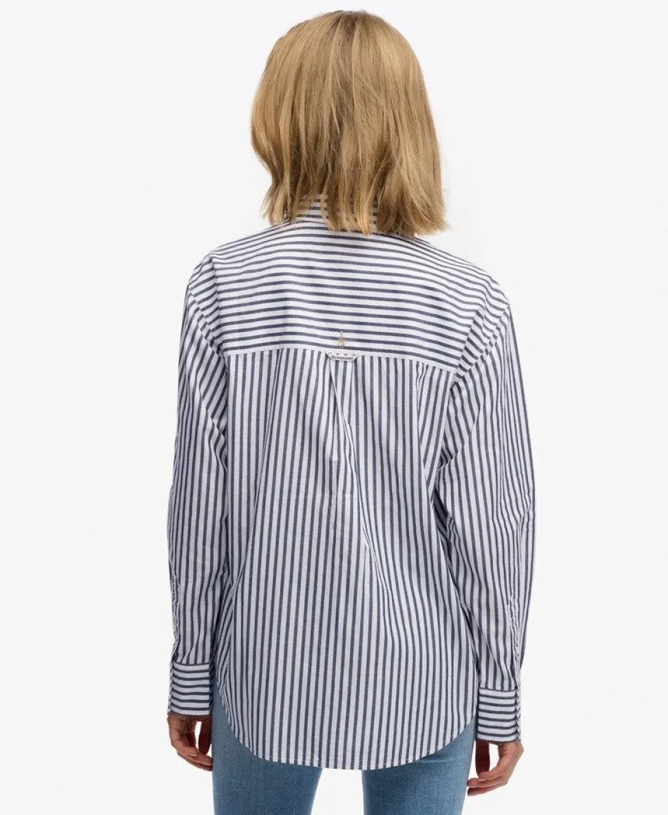 Poplin Relaxed Long Sleeve Shirt