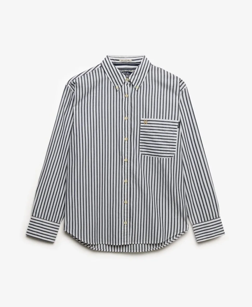 Poplin Relaxed Long Sleeve Shirt