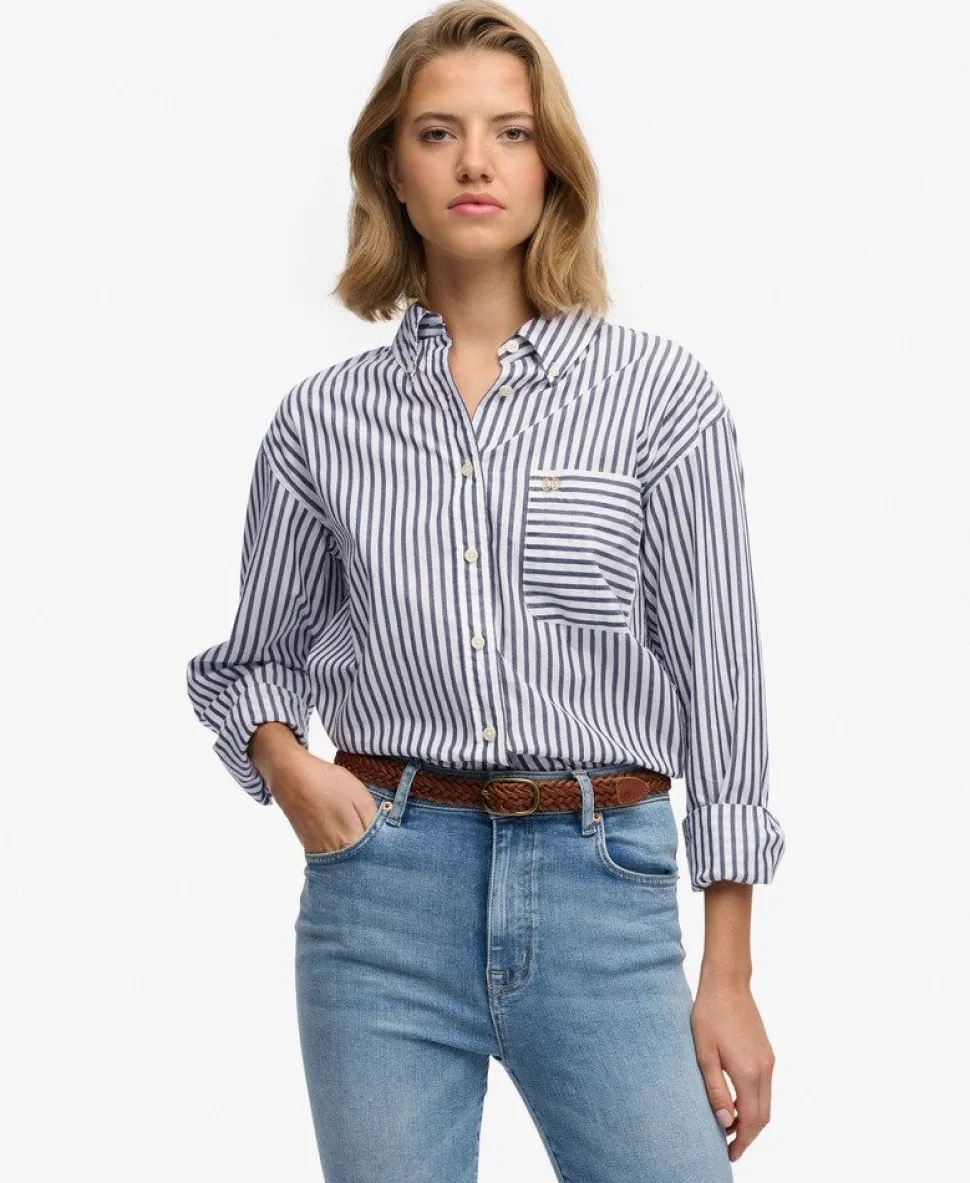 Poplin Relaxed Long Sleeve Shirt