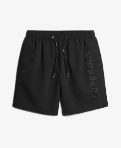 Premium Embroidered 17-inch Swim Shorts