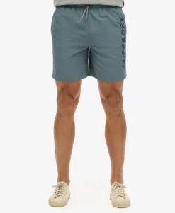 Premium Embroidered 17-inch Swim Shorts