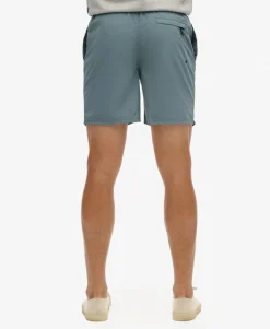 Premium Embroidered 17-inch Swim Shorts