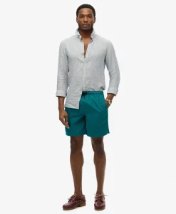 Premium Embroidered 17-inch Swim Shorts