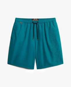 Premium Embroidered 17-inch Swim Shorts