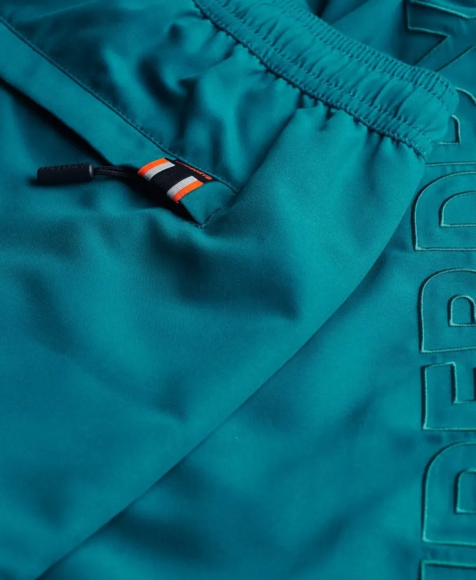 Premium Embroidered 17-inch Swim Shorts