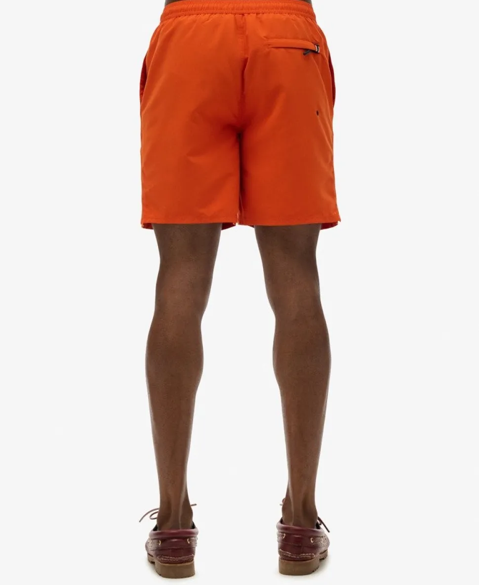Premium Embroidered 17-inch Swim Shorts
