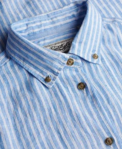 Premium Linen Button Down Slim Shirt