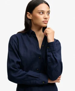 Premium Linen Button Down Slim Shirt