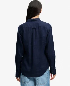 Premium Linen Button Down Slim Shirt