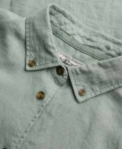 Premium Linen Button Down Slim Shirt