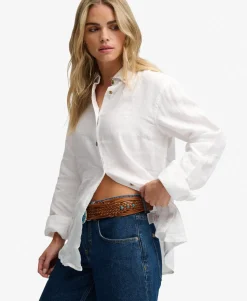 Premium Linen Button Down Slim Shirt