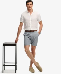 Premium Textured Chino Shorts