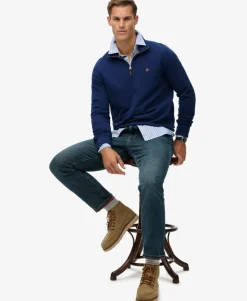 Preppy Half Zip Jumper