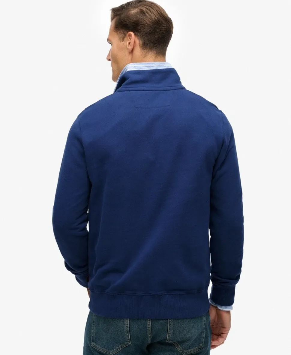 Preppy Half Zip Jumper