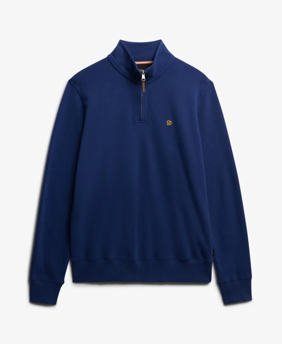 Preppy Half Zip Jumper
