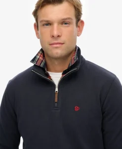 Preppy Half Zip Jumper