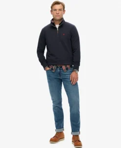 Preppy Half Zip Jumper